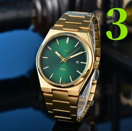 2024 Luxury heren Mechanisch 1853 Mens horloges luxe horloge mode zwarte wijzerplaat kalender gouden armband vouwen clasp meester mannelijke geschenken paren
