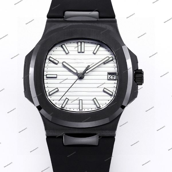 2024 Reloj para hombre de lujo Aumaticto Movimiento mecánico Relojes casuales Correa de acero inoxidable 41 mm Dial Reloj de pulsera impermeable Regalo de cumpleaños Caja de reloj de cerámica