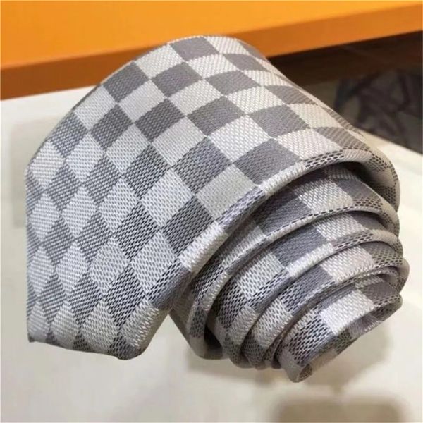 2024 Luxury nuevo diseñador 100% corbata de seda jacquard jacquard tejido a mano para hombres de boda casual y de negocios fashion fashion bayswaii neck con caja