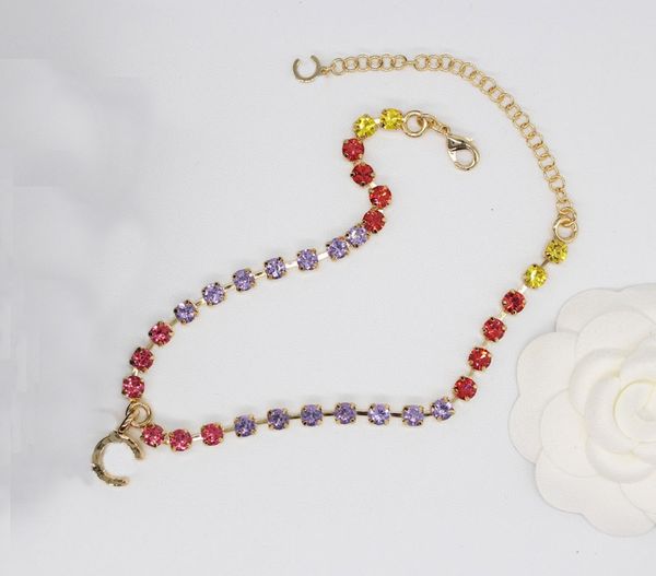Collier pendentif à breloque de qualité de luxe, avec perles colorées, plaqué or 18 carats, grande boucle d'oreille ronde, PS3695A, 2024