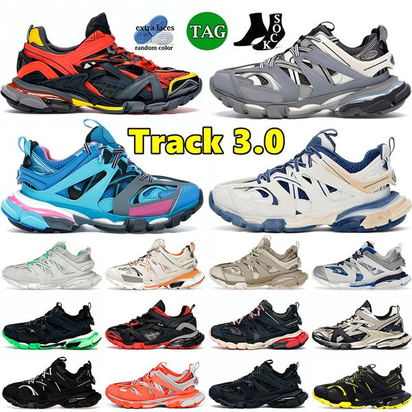 balenciaga track 3 shoes bakeciagas tracks OG 18ss2024 Luxury Track 3 3.0 Top Fashion 1: 1 Baskets de qualité 18ss Tess.s Gomma Cuir  【code ：L】