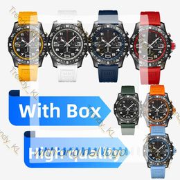 2024 Luxury Brightling Watch Diseñador Breiting Watch para hombre y mujer Breightling Watch Quartz 3-Niddle Chronograph Watch Montre de Luxe Watch con caja 583