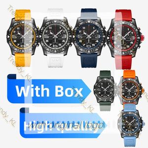 2024 Luxury Brightling Watch Designer Breiting Watch pour l'homme et les femmes Breightling Watch Quartz 3-Niddle Chronograph Watch Montre de Luxe Watch with Box 583
