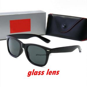 2024 Luxurys Designer Ray Hommes Femmes Verre Lunettes de soleil Adumbral Goggle UV400 Lunettes Classique Marque Lunettes P40 Mâle Lunettes de soleil Rays Bans Cadre en métal avec boîte