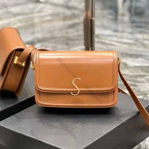 2024 Luxurys Sac à main de haute qualité Sac de designer Sunset Solferino Tofu Sac à bandoulière Femme Homme Cuir Noir Bourse Enveloppe Embrayage Bandoulière Sac matelassé