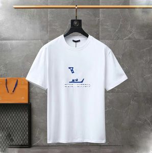 2024 Lvity Designer T-shirt Casual MMS T-shirt avec imprimé monogrammé à manches courtes à vendre vêtements de luxe pour hommes hip hop taille asiatique S-5XL # 99