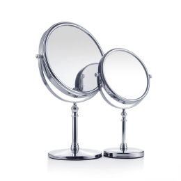 2024 Vergroting Make -up Mirror 360 Roterende professionele desktop cosmetische spiegel 8 "dubbelzijdige vergrootglas standaardprofessioneel cosmetisch