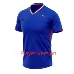 2024 Maillots de Football Soccer Jerseys French Benzema Mbappe Varane Pogba 24 25 Francia Men Kids Kimpembe Fekir Maillot Women Shirt Homme Kante Jersey