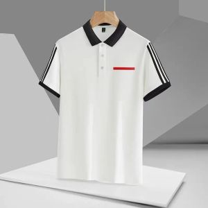 2024 Homme Designer Men's Polos T-shirt Tees Le lettre de styliste haut de gamme Cotton V Neck Men Tops Tees Woman Tshirts Luxury Casual Couple Clothes