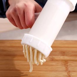 Presse à nouilles manuelle, Machine à pâtes, à manivelle, ustensiles de cuisine avec 5 moules de pressage différents, pour faire des spaghettis, 2024