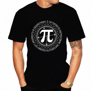2024 Math Pi Symbol Summer Men's Courtettes T-shirt Cadeau Homme Women Tees Funny Mens T-shirt Vêtements Unisexe Tops Chemise M6CW #