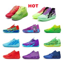 2024 MB.01 Zapatos de baloncesto Rick y Morty en venta LaMelos Ball Hombres Mujeres Sueños iridiscentes Buzz City Rock Ridge Red Galaxy No de aquí Niños