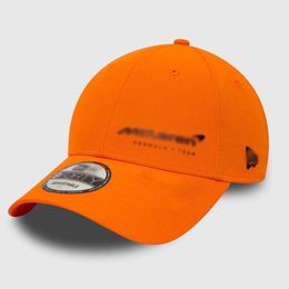 2024 McLarens F1 Racing Hat Sergio Perez Cap Fashion Baseball Street Caps Hombre Casqueta Casqueta ajustable Sombreros ajustables