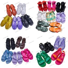 2024 Melissa schoenen sandaalbezit Plato dames platform jelly visser sandalen schoppen sandaal plastic heldere gladiator string dia's platform slipper slippers flops