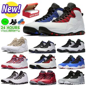 2024 mannen basketbalschoenen 10s jumpman 10 heren sneakers Bulls Over Broadway Steel Seattle Class van 2006 Huarache Light Air