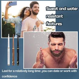 2024 Men de la barbe Croissance du stylo Facial Hair Moustache Réparation Forme Reprowth Pen Barbe Enhancer Nourish Façage Anti-Hair Loss Style Kitfacial