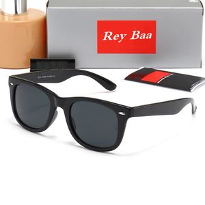 2024 Mannen Klassieke Merk Retro Ray Zonnebril voor Vrouwen Designer Eyewear Band Bands Metalen Frame Ontwerpers Zonnebril Vrouw