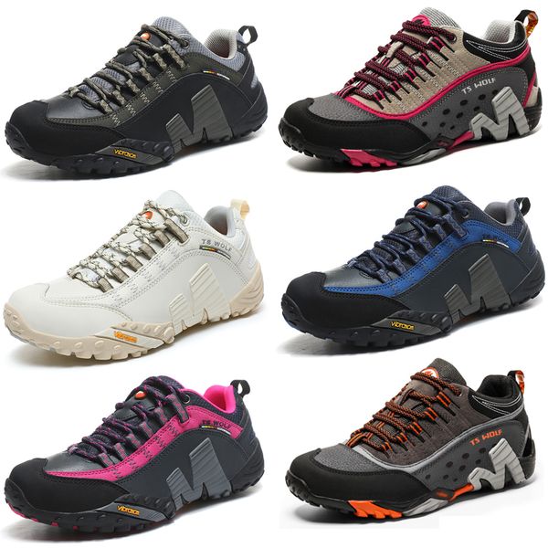2024 Hommes Escalade Chaussures de randonnée Chaussures de sécurité de travail Trekking Bottes de montagne Antidérapant Résistant à l'usure Respirant Équipement de plein air Sneaker taille 39-45