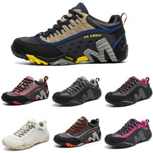 2024 Hommes Escalade Randonnée Travail Chaussures de sécurité Trekking Bottes de montagne Antidérapant Résistant à l'usure Respirant Hommes Chaussures de plein air Sneaker Taille 39-45 GAI