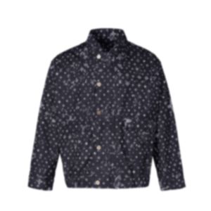 2024 hommes designer manteau veste en denim lambrisse de jean Sky étoiles entièrement étoiles fleuris