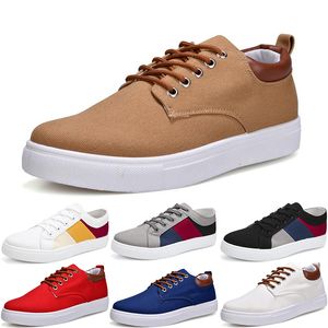 2024 hommes mode toile baskets chaussures noir blanc bleu gris rouge kaki hommes décontracté jogging marche article vingt-huit