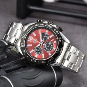 2024 Heren luxe designer Automatisch quartz horloge Heren auto 6 wijzers Horloges polshorloge TG01