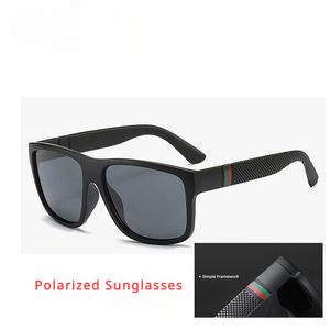 2024 Herenontwerper Zonnebril Luxe Men's Classic Brand Retro Dames Zonnebrillen Designer bril met pc -frame gepolariseerde zonnebril voor vrouwen met doos
