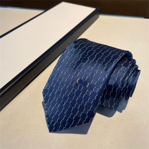 2024 Cravate de mode pour hommes Cravates de marque Cravates de cou d'affaires Cravates de mariage décontractées Cravates de soie décontractées de fête rétro avec boîte