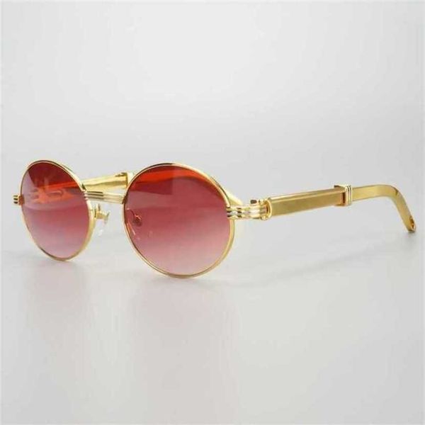 2024 Des lunettes de soleil de luxe masculines Tendule des lunettes de soleil pour femmes Men UNIQUE GAFAS La recette sans rouil