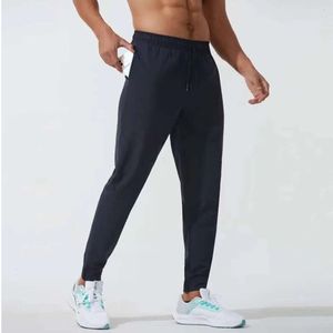2024 Pantalons pour hommes lululemenI Short Yoga Outfit Jogger Sport Séchage rapide Cordon de serrage Poches de sport Pantalon de survêtement Hommes Casual Taille élastique Fiesss kgi888