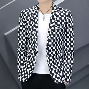 2024 Men's Suits Designer Blazers Classic Casual Luxury White Dress Coat For Men Jacket Brand Long Sleeve Coats