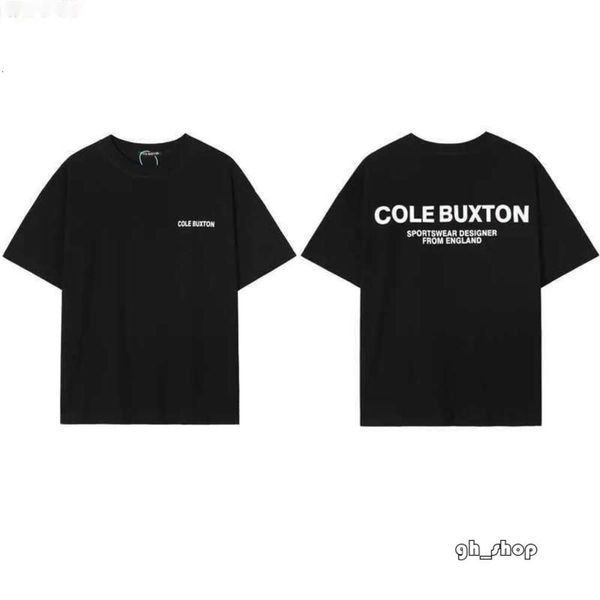 2024 T-shirts pour hommes Designer Summer Cole Buxton Streetwear Lettre imprimée Mode décontractée à manches courtes Hommes Femmes Col rond T-shirt Taille européenne S-2XL 5678