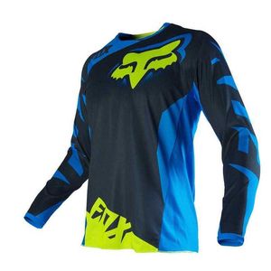 2024 Camisetas para hombres Fox NUEVA VELOCIDAD DESCELERACIÓN Bike Off Road Motorcycle Racing Traje Ciclismo Summer Dry Long V1EW