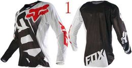 2024 T-shirts pour hommes Fox Vitesse Descendant VTT Cyclisme Costume À Manches Longues Hors Route Moto Racing Été Séchage Rapide Qkqp