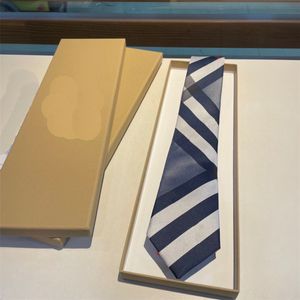 2024 Cravates pour hommes Cravate de luxe Cravate de créateur Cravate en soie Cravate d'affaires Cravate de mariage Boîte 88