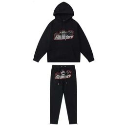 2024 Survêtements pour hommes Casual Brodé Hommes Femmes Sweat à capuche Trapstar London Shooters Survêtement à capuche Designer Sportswear Pulls 23fw