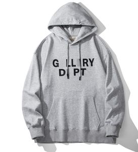 2024 Heren Dames Hoodies Sweatshirts Te Koop Hoodie Ontwerper Galeries Afd. Gary Geschilderd Graffiti Gebruikte Letters Gedrukt Los Casual Mode