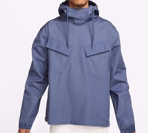 Veste à capuche tissée pour hommes, coupe-vent, pour Sports de plein air, décontracté, manteau, 2024