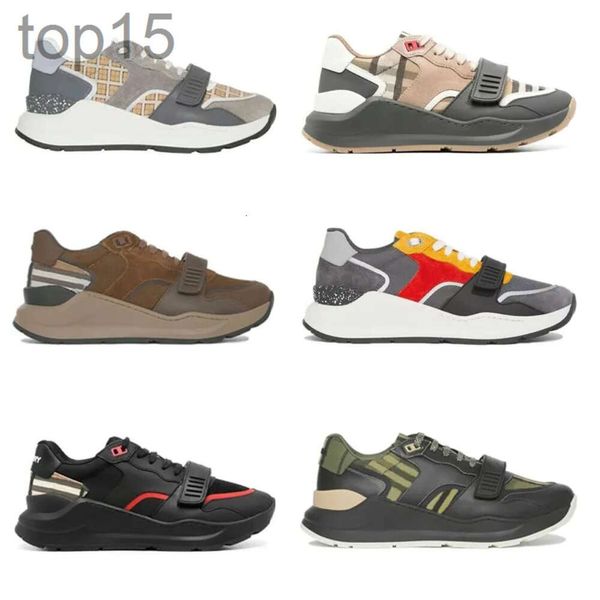 Zapatos de hombre 2024, nuevos productos de otoño e invierno, zapatillas clásicas a cuadros, suela de goma a cuadros de algodón, zapatillas ligeras cómodas