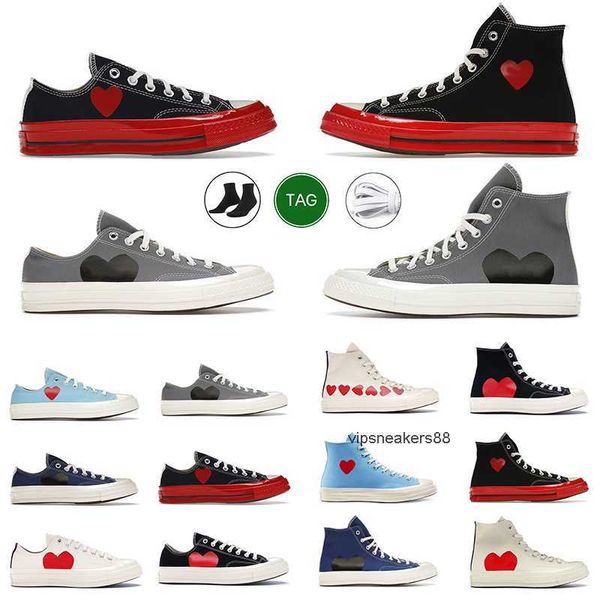 2024 Hombres Zapatos Zapatillas de deporte 1970 Stras Classic Casual Eyes Sneaker Mujer Plataforma Zapato de lona Conjuntamente Star Chuck 70 Chucks Big Des Taylor Nombre Campus