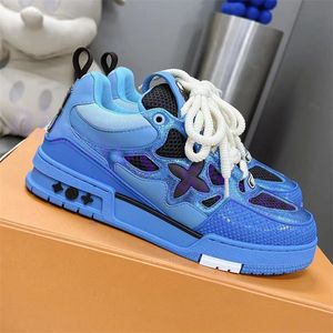 2024 hommes Skate Shoes Sneakers Designer Femmes Chaussures Fashion Mesh Abloh Sneaker Platform Virgil Maxi Casual Lace-Up Runner Trainer Chaussures Outdoor Chaussures A18