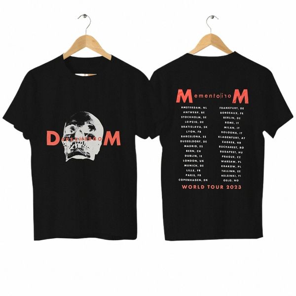 2024 hombres camiseta casual Depeche Memento Mori Mode camiseta gráfica de gran tamaño deportes tops transpirable cómodo streetwear S-3XL l9E6 #