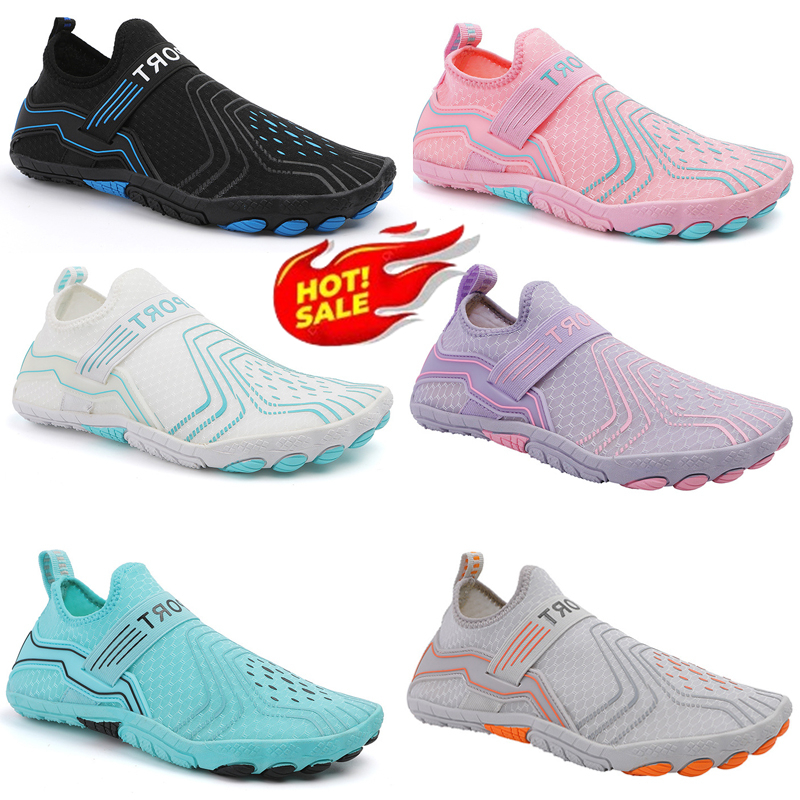 2024 Męskie buty wodne kobiety Aqua buty boso sporty trampki szybkie suche buty obuwia na morzu na plażę Wadanie 36-45 EUR