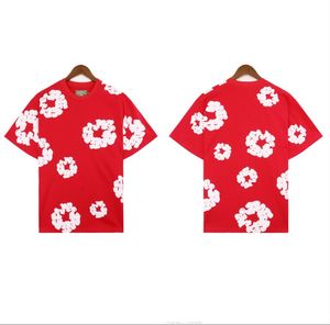 2024 Hombres Mujer Chándales Diseñador Tallas grandes S-XL Manga corta Conjunto de 2 piezas Camiseta + Pantalones cortos Marca de verano Traje de jogging Trajes de letras Ropa deportiva de flores Rojo Negro