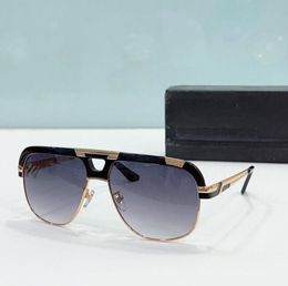 2024 Мужские женские модные бренд дизайн металлические солнцезащитные очки мужчины солнце