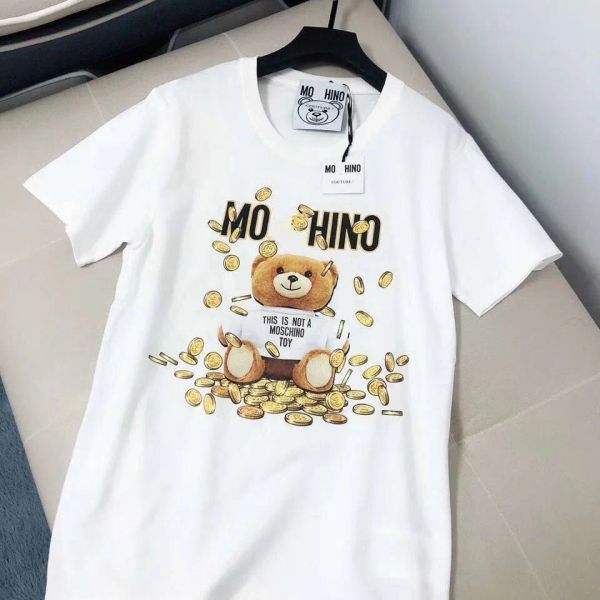 2024 hommes Femmes Fashion T-shirt Famous Brands Designers Men Vêtements Coton Pure Tees Short Sleeve Femmes décontractés Hip Hop Streetwear Tshirts 353