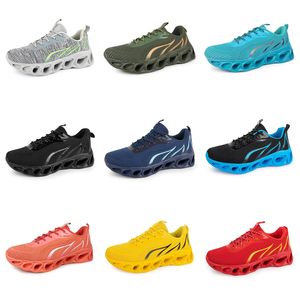 2024 hommes Femmes Gai Chaussures de course Chaussures Platform Black Navy Blue Blue Light Yellow Mens Trainers Sports Outdoor Sneaker