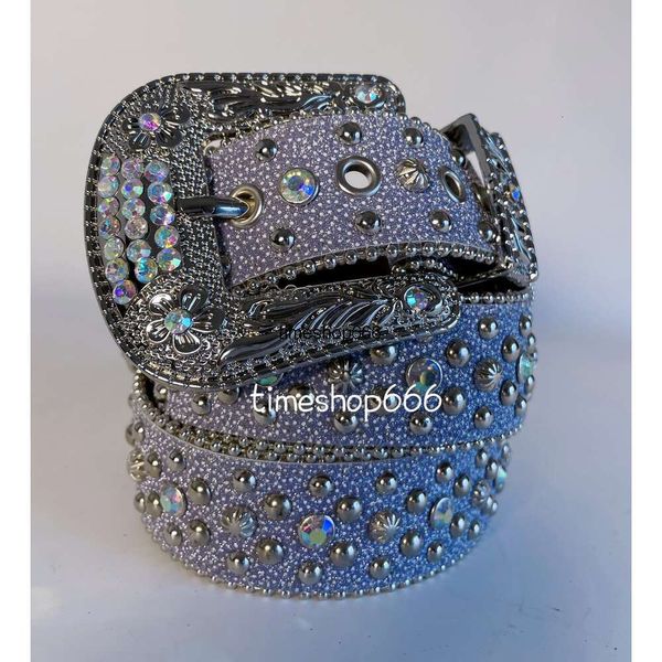 2024 Hombres Mujeres Alta calidad BB Simon Belt Bindo de diseño Cinturas de aguja retro Cinturas de hebilla de 20 colores Diamantes Diamantes Rhinestones como regalo