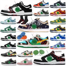 2024 Hombres mujeres panda zapatos diseñador triple rosa zapatillas Negro Blanco gris niebla Gimnasio Rojo unc costa syracuse vintage Safari Mix Argon UCLA jogging zapato para caminar tamaño 13.5-5.5