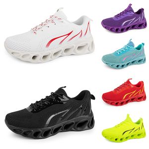 2024 hommes femmes chaussures de course noir blanc rouge bleu jaune néon gris baskets pour hommes sport baskets athlétiques en plein air GAI color31